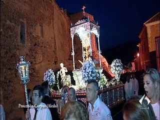 Fiestas de Aledo, procesión de 